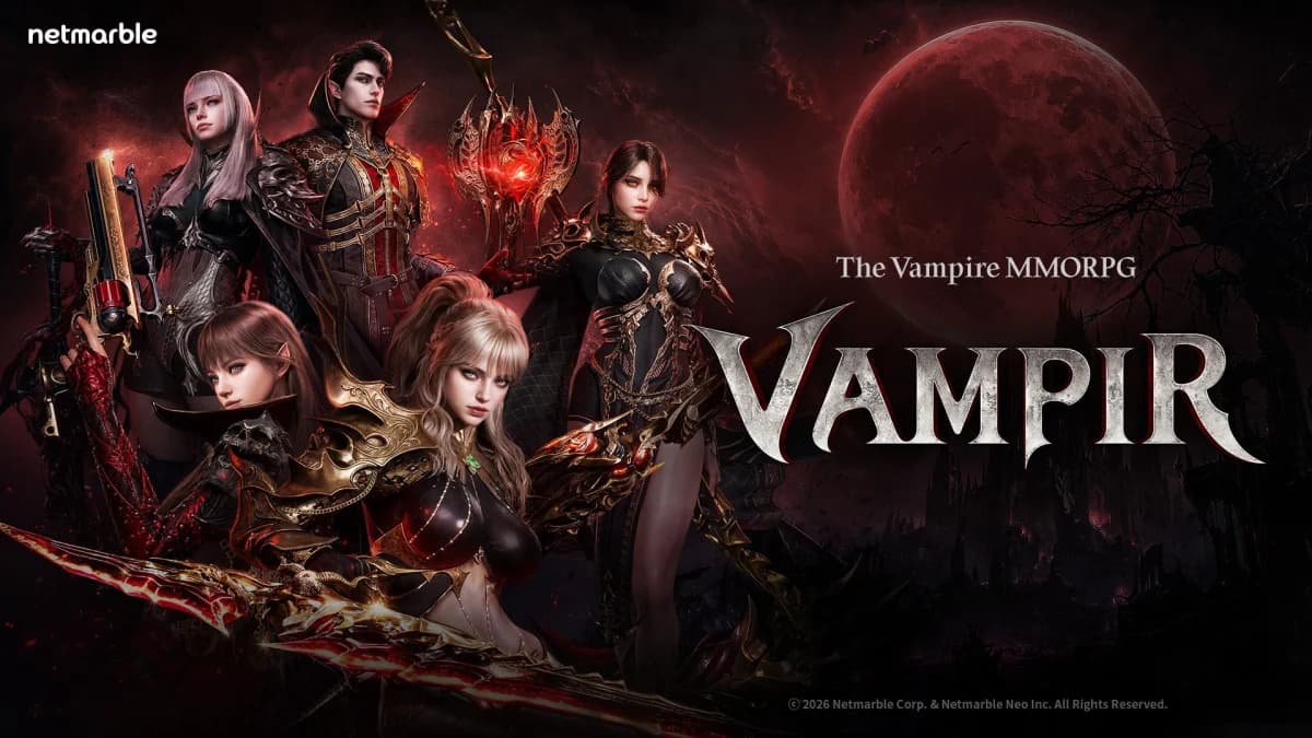 Vampir MMORPG ธีมแวมไพร์สายดาร์ก เปิดให้เล่นแล้วบน PC และมือถือ