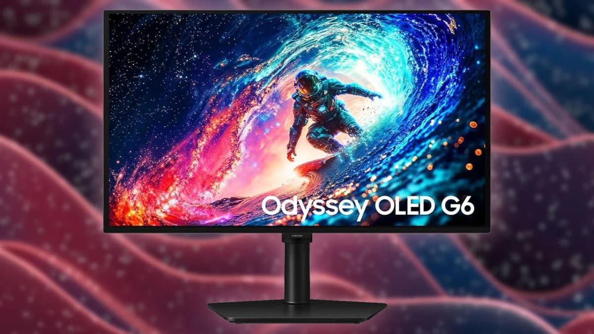 Samsung Odyssey OLED G6 จอเกมมิ่ง 27 นิ้วลดเหลือ 399.99 ดอลลาร์ก่อน Black Friday