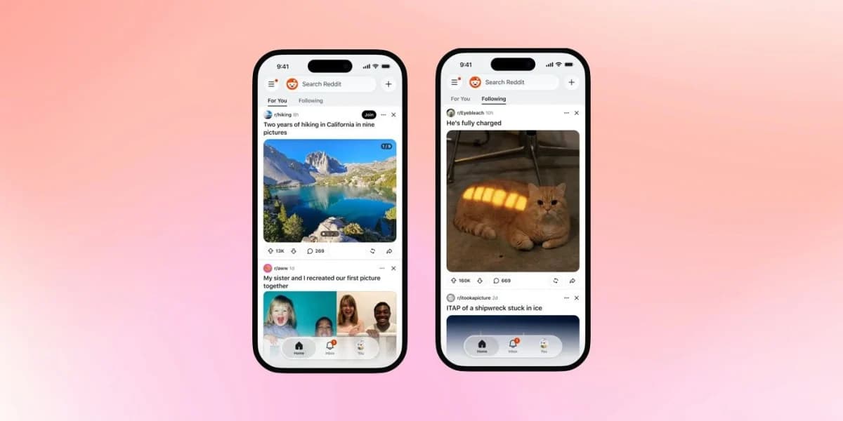 Reddit เปิดให้สลับระหว่างฟีด For You และ Following ได้