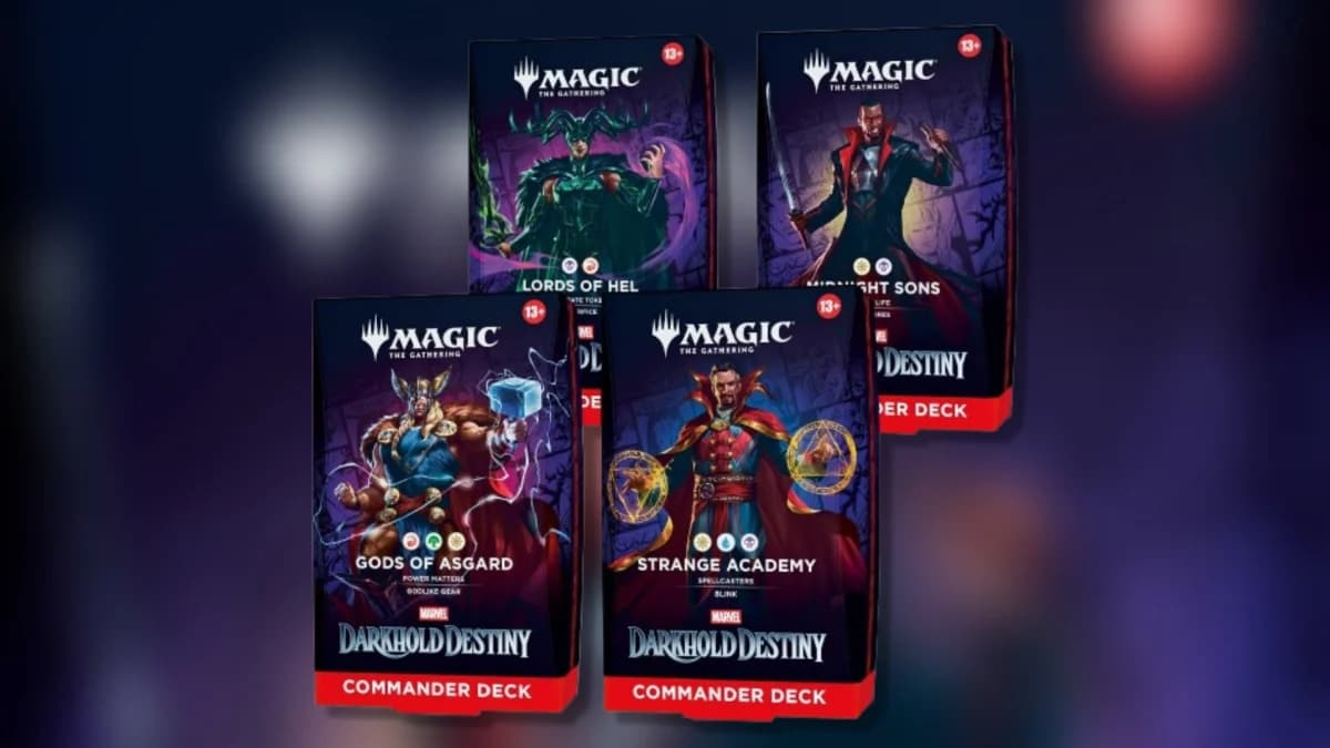 MTG Darkhold Destiny เปิดพรีออเดอร์ชุดเด็ค Commander 4 กล่อง ราคามาตรฐานเริ่มราว 300 ดอลลาร์
