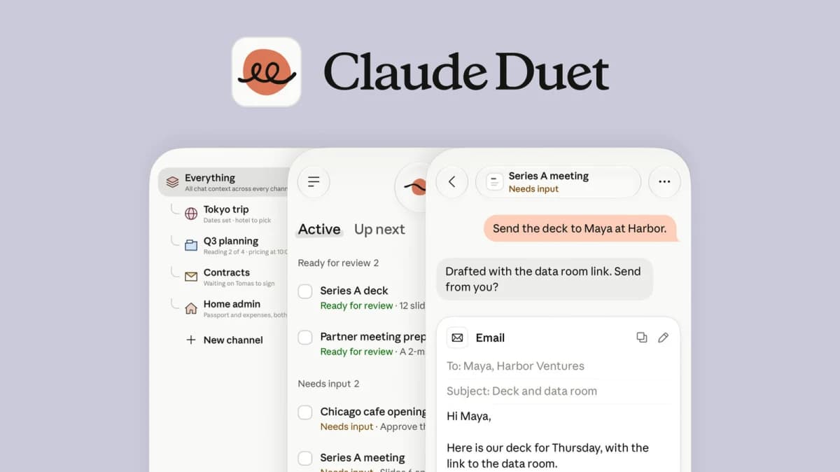 วิธีใช้งาน Claude Duet เมื่อเริ่มเปิดให้ใช้