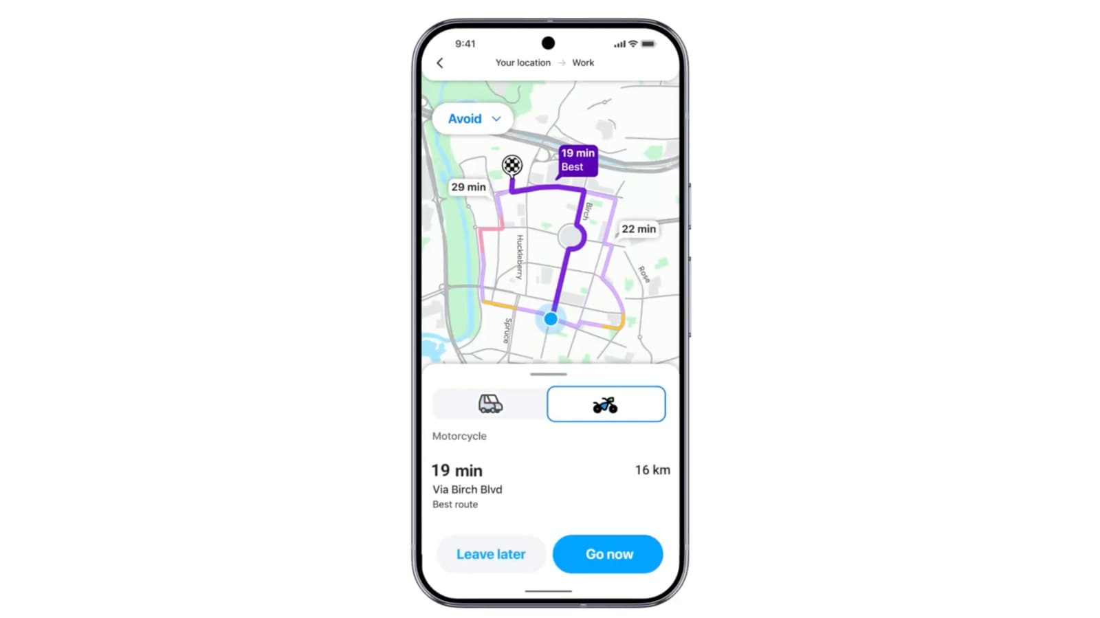 Waze เพิ่มฟีเจอร์ AI ใหม่ รองรับโหมดมอเตอร์ไซค์และโหมดคุยกับแอปน้อยลง