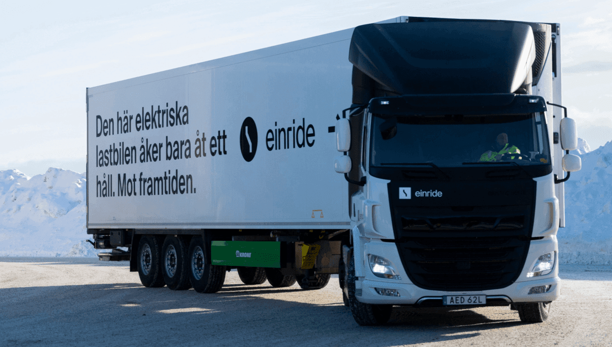Einride ทุ่ม 38 ล้านดอลลาร์ซื้อ Flipturn เสริมระบบชาร์จรถบรรทุกไฟฟ้า