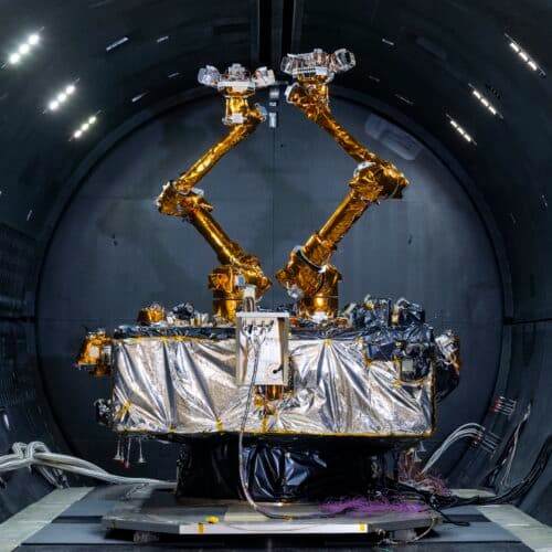 Northrop ส่งดาวเทียมหุ่นยนต์ซ่อมบำรุงล้ำสุดเริ่มภารกิจในวงโคจรค้างฟ้า