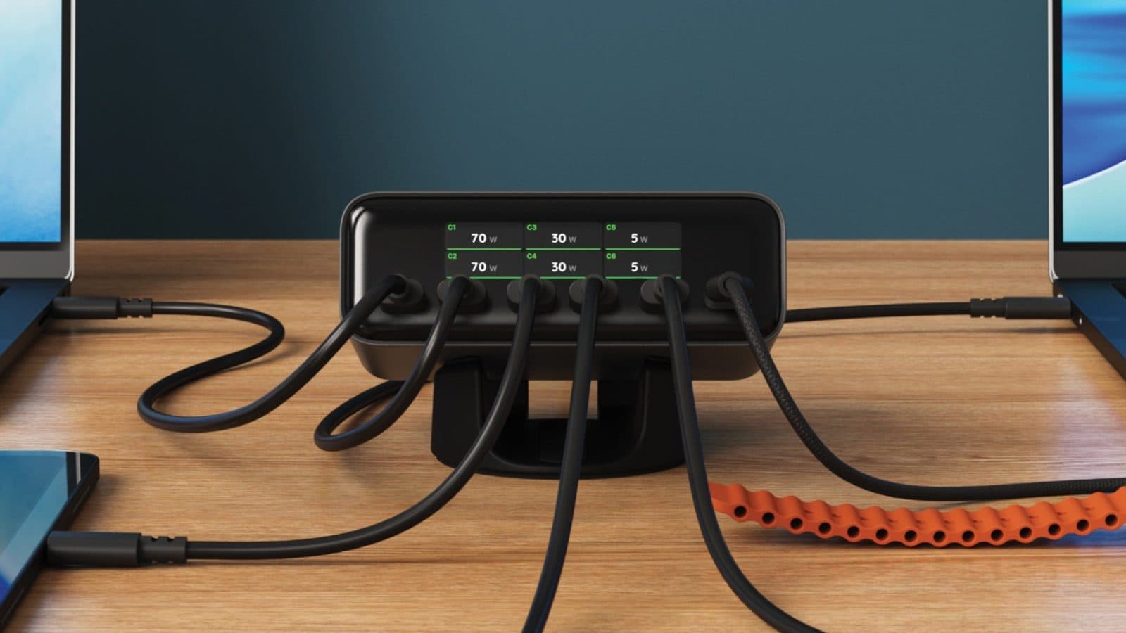 Satechi เปิดตัวแท่นชาร์จ USB-C 6 พอร์ต กำลังรวม 240W พร้อมจอแสดงผล