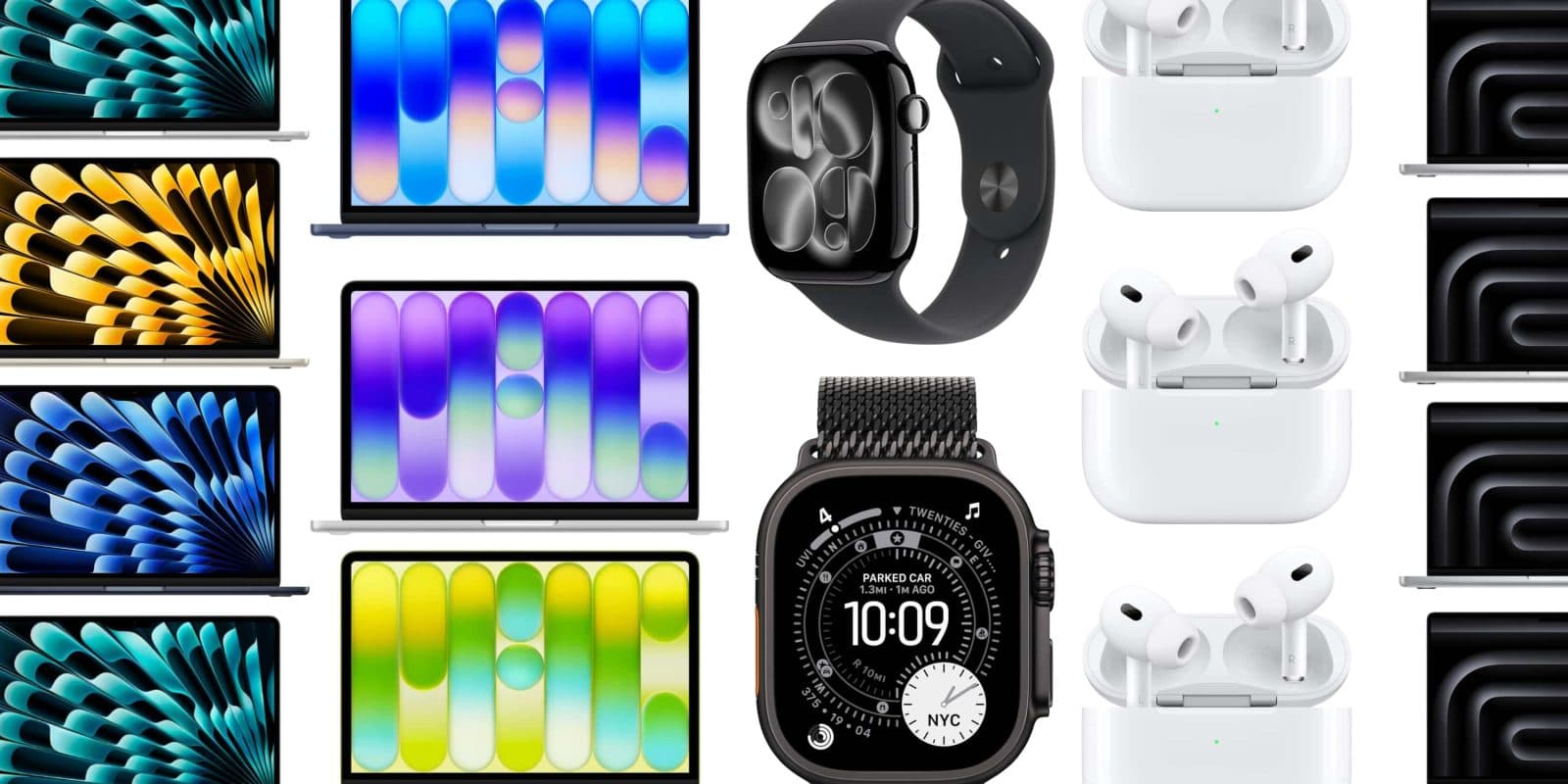 Apple จัดดีลปลายสัปดาห์ ลด MacBook สูงสุด 540 ดอลลาร์ และ AirPods สูงสุด 100 ดอลลาร์