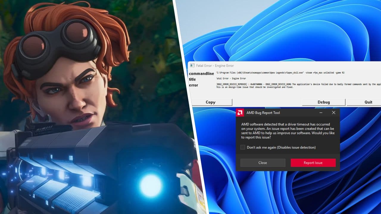 Apex Legends แครชบนการ์ด AMD RX 9070 XT พร้อมทางแก้ชั่วคราว