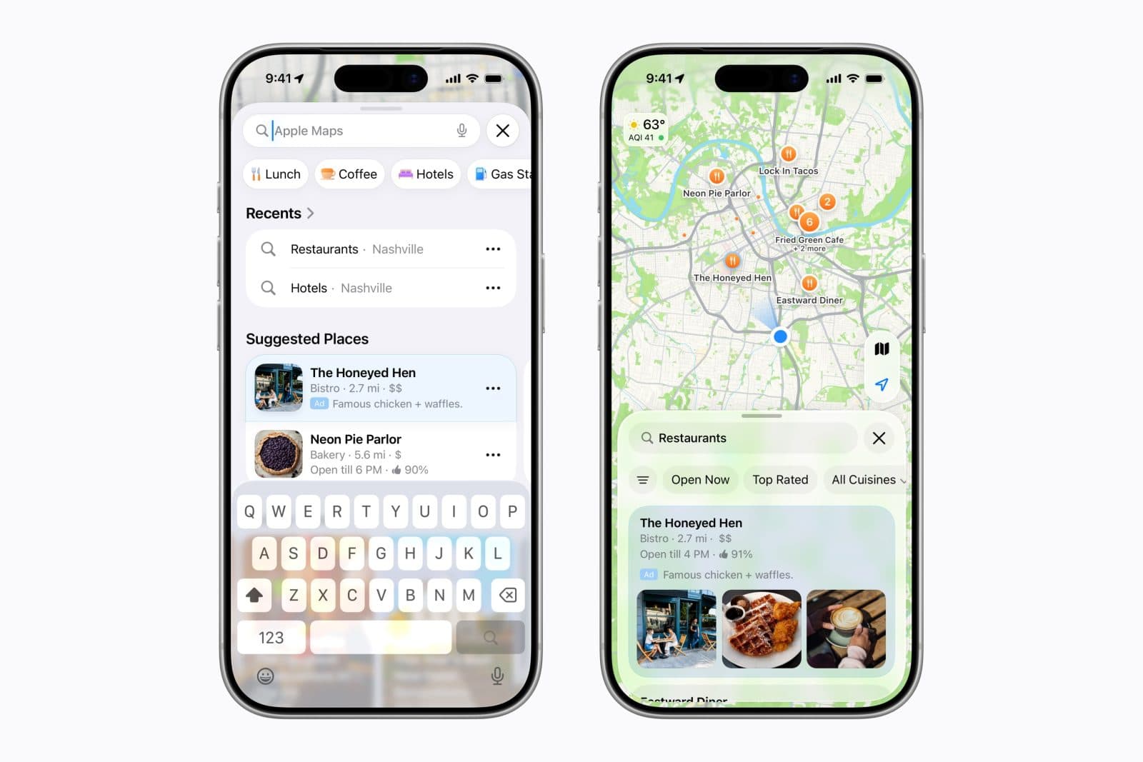Apple Maps เริ่มแสดงโฆษณาในผลค้นหาแล้ว