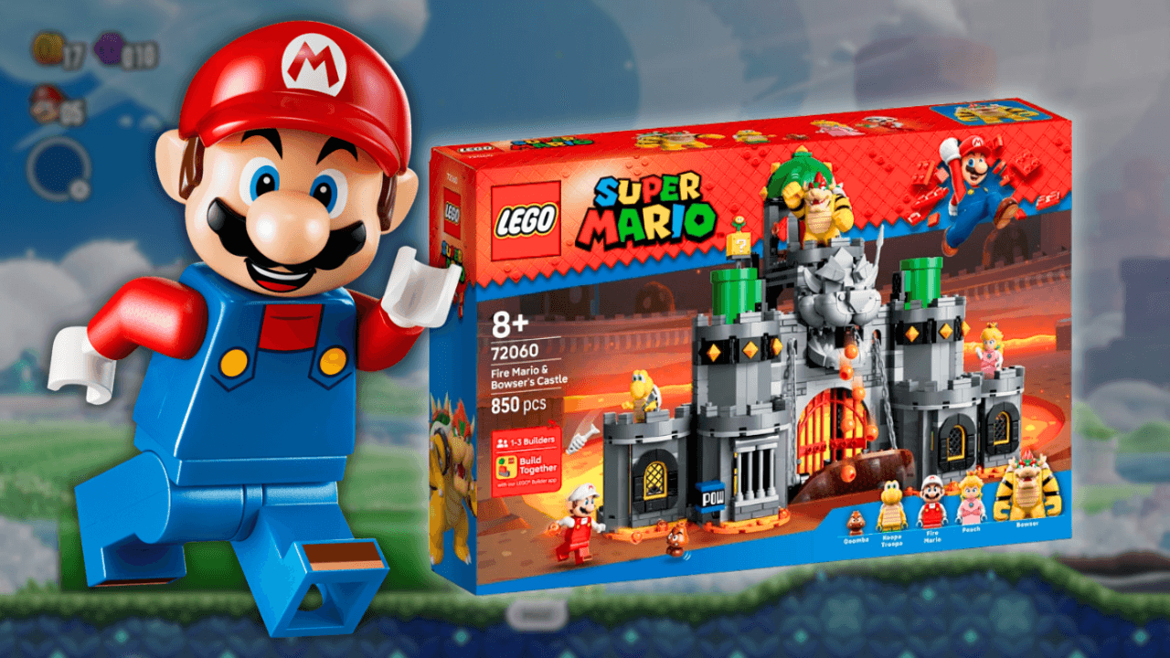 LEGO Mario แบบมินิฟิกเกอร์เหมือนเป็นการรีเซ็ตธีมครั้งใหม่