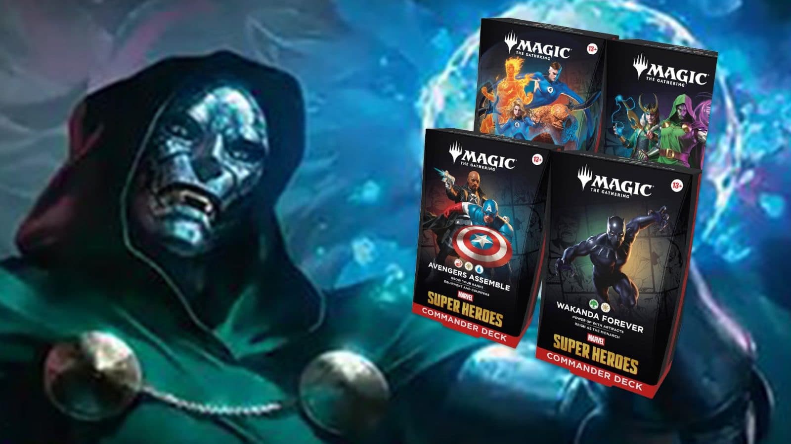 บันเดิล Commander Decks จาก Magic x Marvel ลดราคาต่ำสุดใหม่