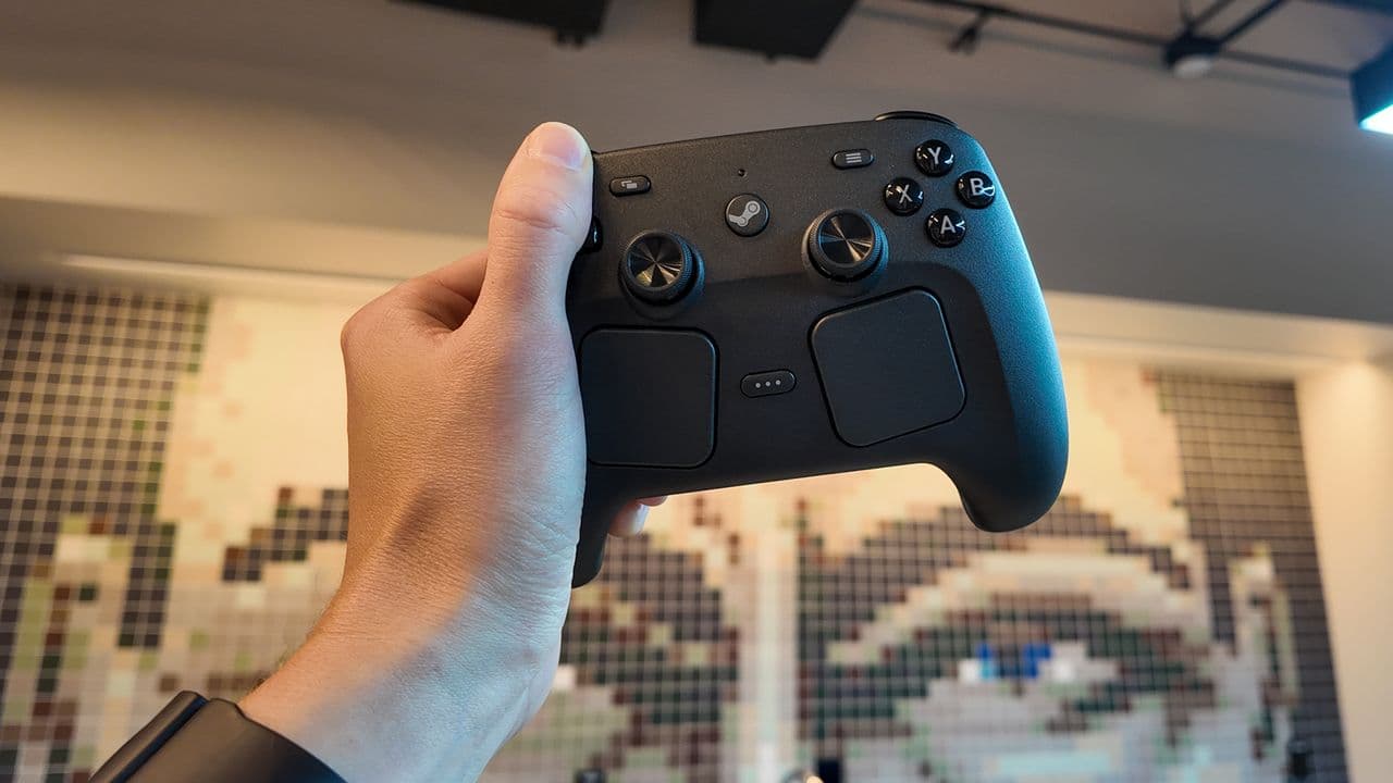 Valve ชูฟีเจอร์ Grip Sense ของ Steam Controller ใช้ยกนิ้วสั่งเปิดเมนูหรือรีเซ็ตไจโรได้