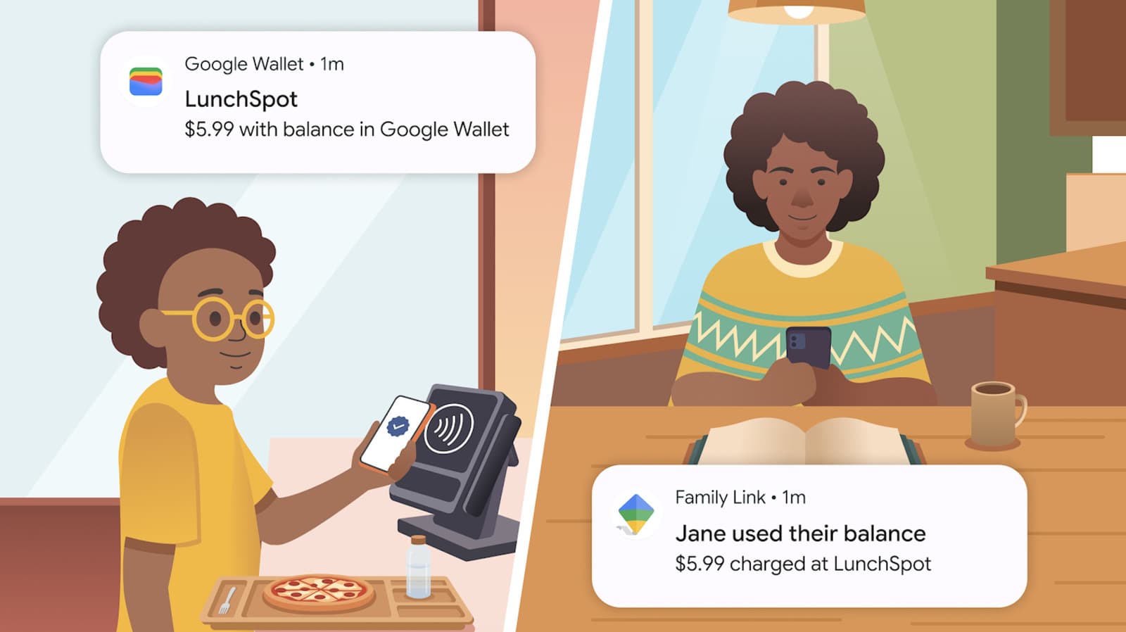 Google Wallet เพิ่มฟีเจอร์ให้พ่อแม่ส่งเงินให้ลูกใช้งานผ่านร้านค้าที่รับ Google Pay