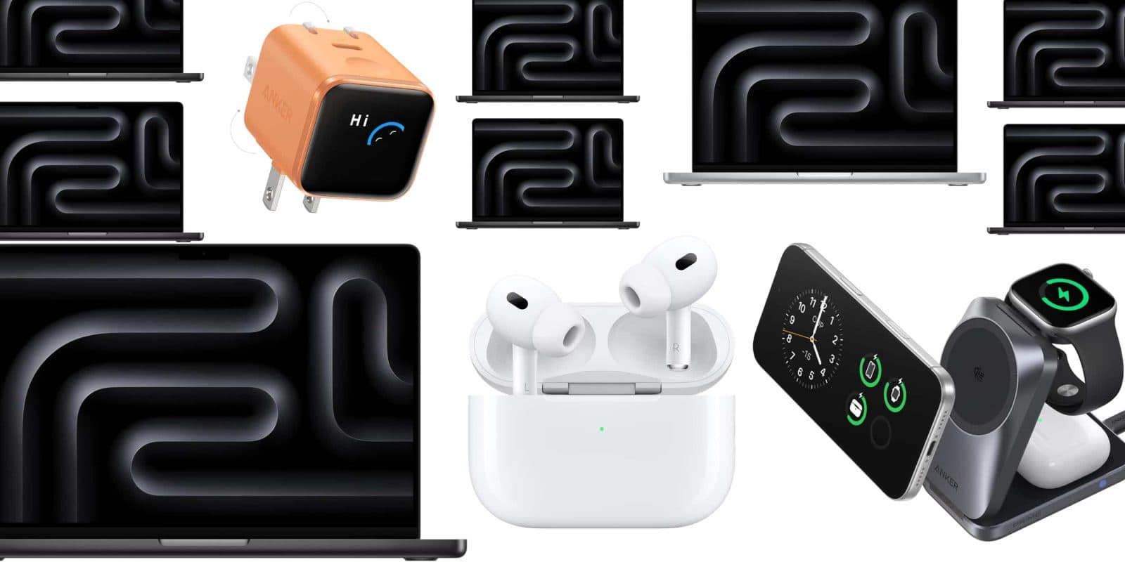 รวมดีล Apple ลดหนัก: MacBook Pro M5 จากร้านรีเฟอร์บิช, AirPods Pro 3 และอุปกรณ์ชาร์จ Anker