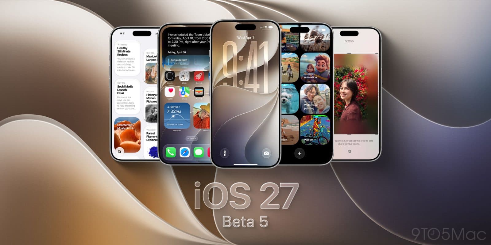 Apple ปล่อย iOS 27 เบต้า 5 ระหว่างทดสอบอัปเกรด Siri ด้วย AI