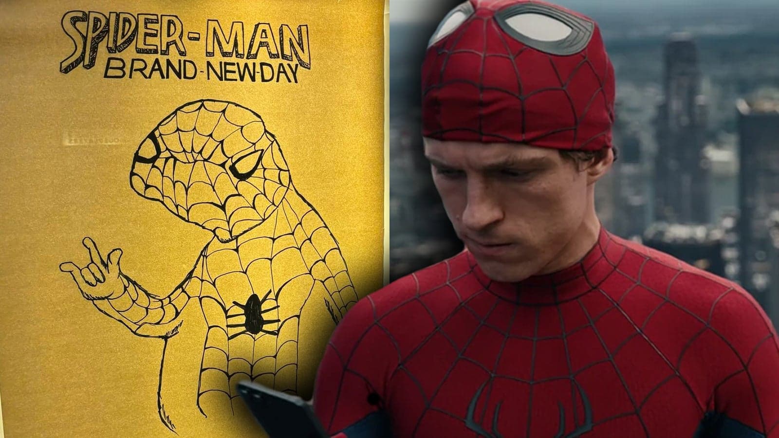 พนักงานโรงหนังวาดโปสเตอร์ Spider-Man เอง หลังไม่ได้รับโปสเตอร์ทางการ