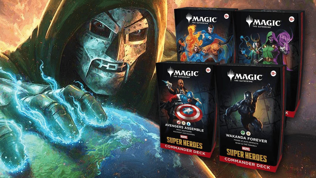 ชุดเด็ค Marvel Commander ของ MTG ลดราคาต่ำสุดที่ Amazon