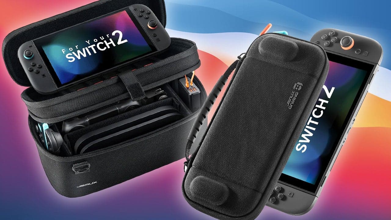 JSAUX ลดราคาเคสและฟิล์มกันรอยสำหรับ Nintendo Switch 2 หลายแบบ