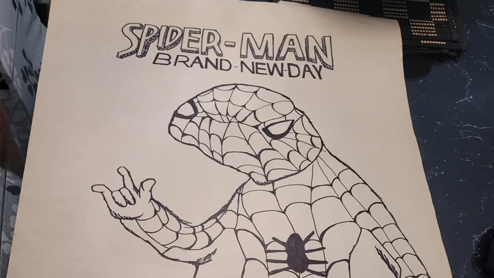 ศิลปินโปสเตอร์ Spider-Man สุดไวรัลต้องถอดงาน หลังต้นสังกัดสั่งลง