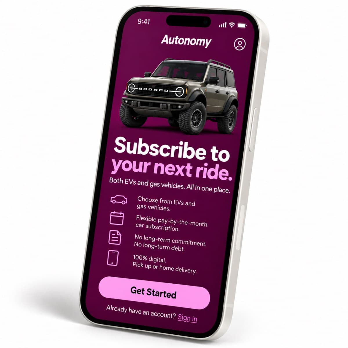 Autonomy ปรับเกมสู่รถน้ำมัน หวังดันธุรกิจสมัครสมาชิกให้เดินต่อ