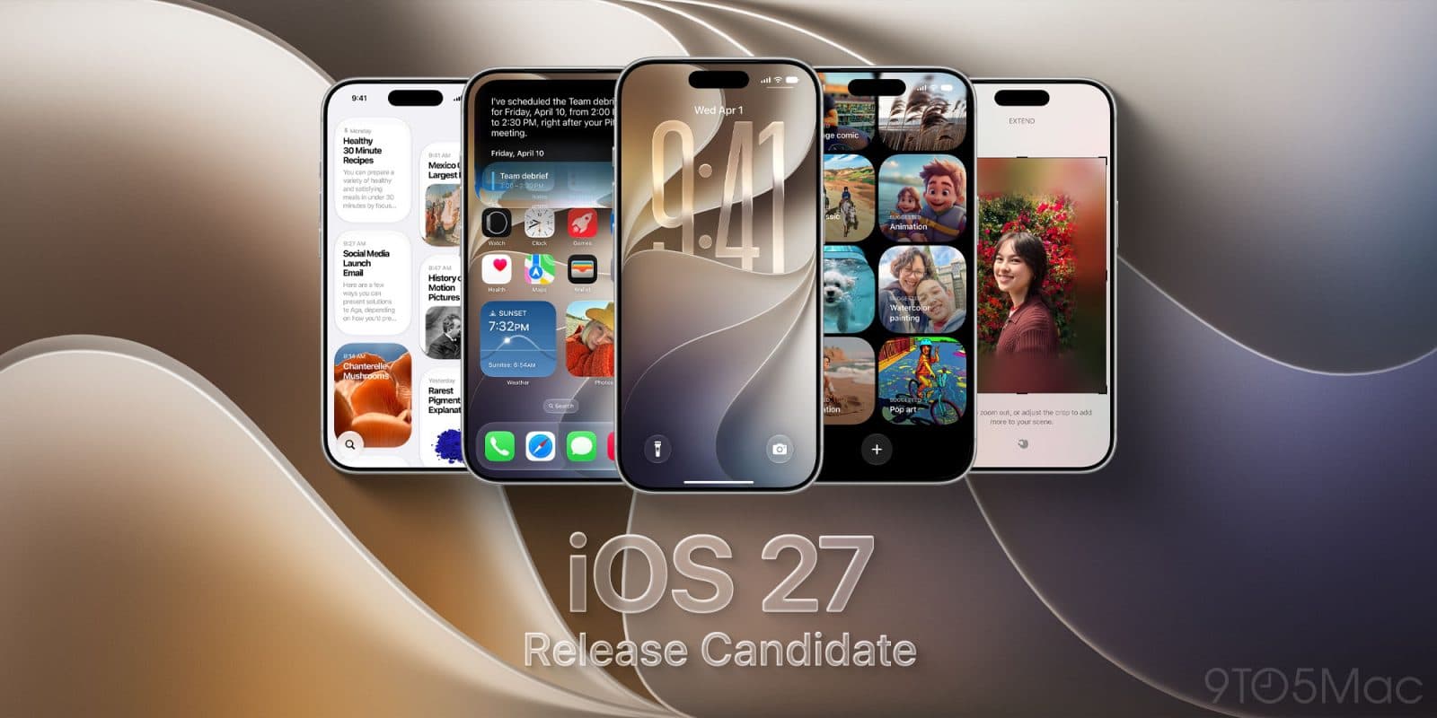 Apple ปล่อย iOS 27 RC ก่อนเปิดใช้งานจริง