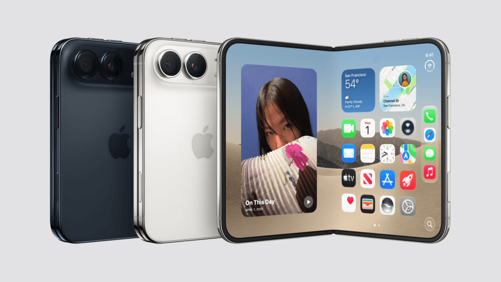 Apple เปิดตัว iPhone Duo สมาร์ตโฟนจอพับรุ่นแรกของค่าย