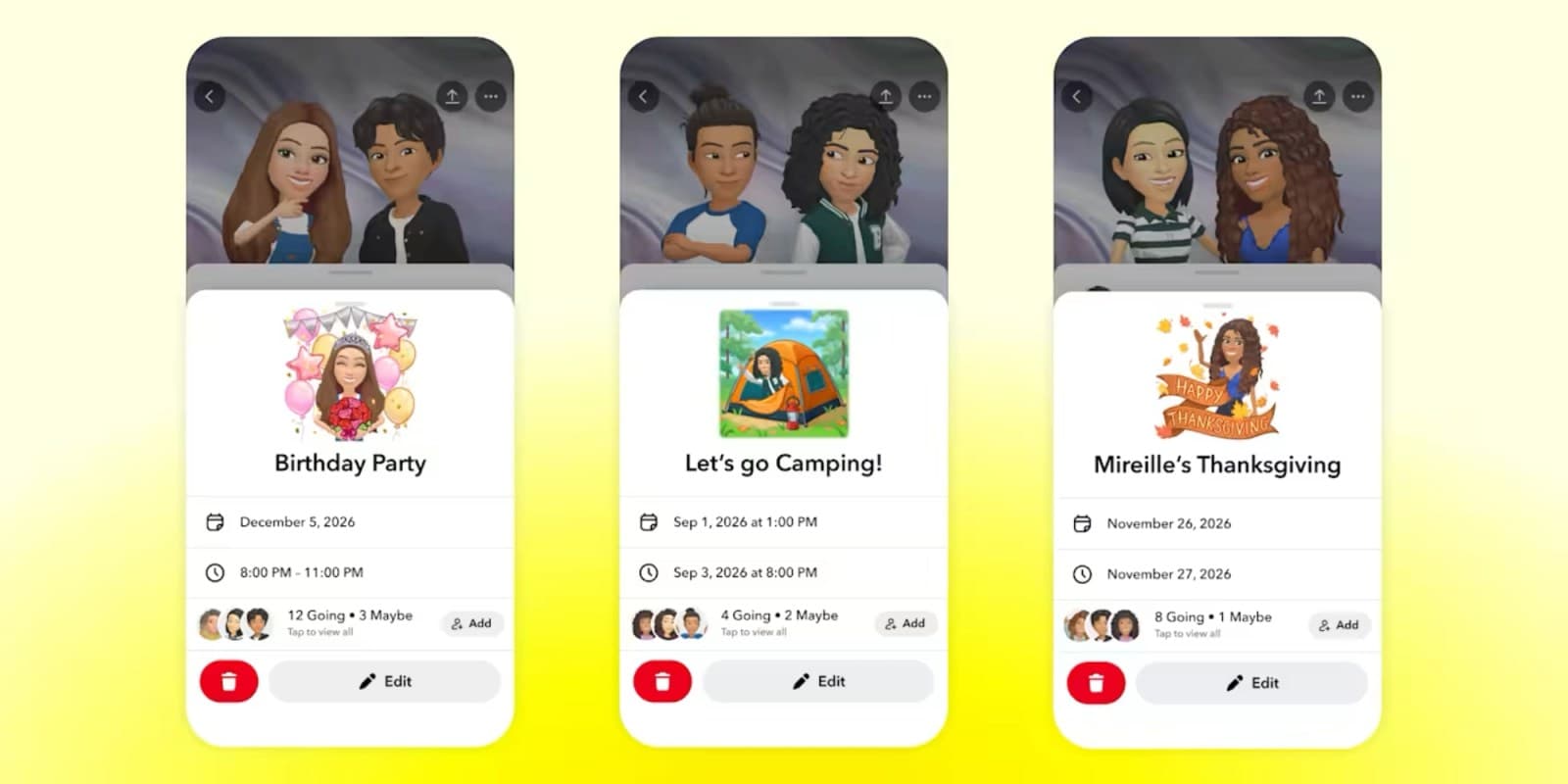 Snap เปิดฟีเจอร์ Snapchat Plans ชวนเพื่อนนัดเจอแบบออฟไลน์