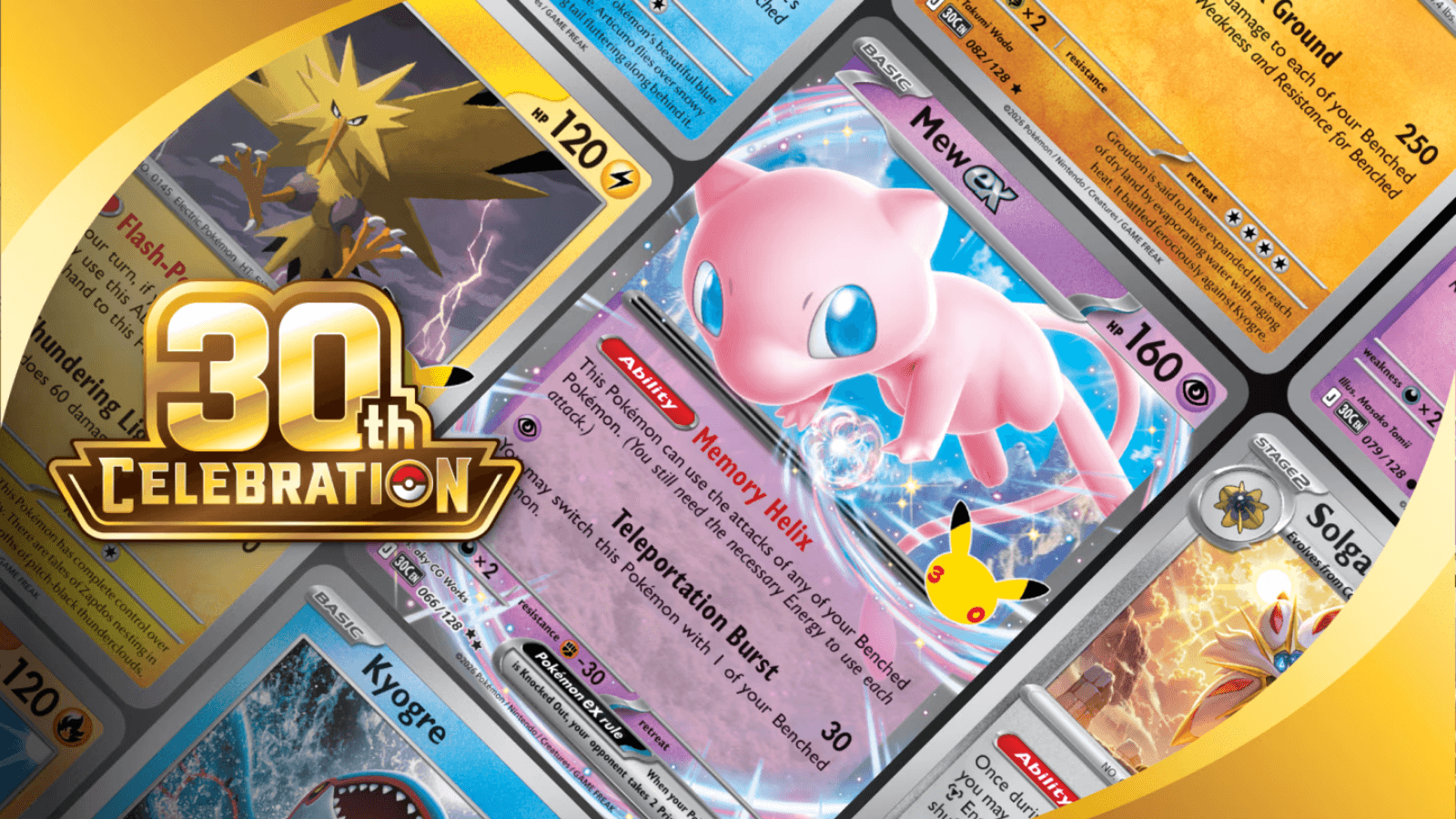 Pokémon TCG 30th Celebration เผยภาพการ์ดหายากชุดใหม่ พร้อมระบบซื้อแบบลอตเตอรี่กันบอท