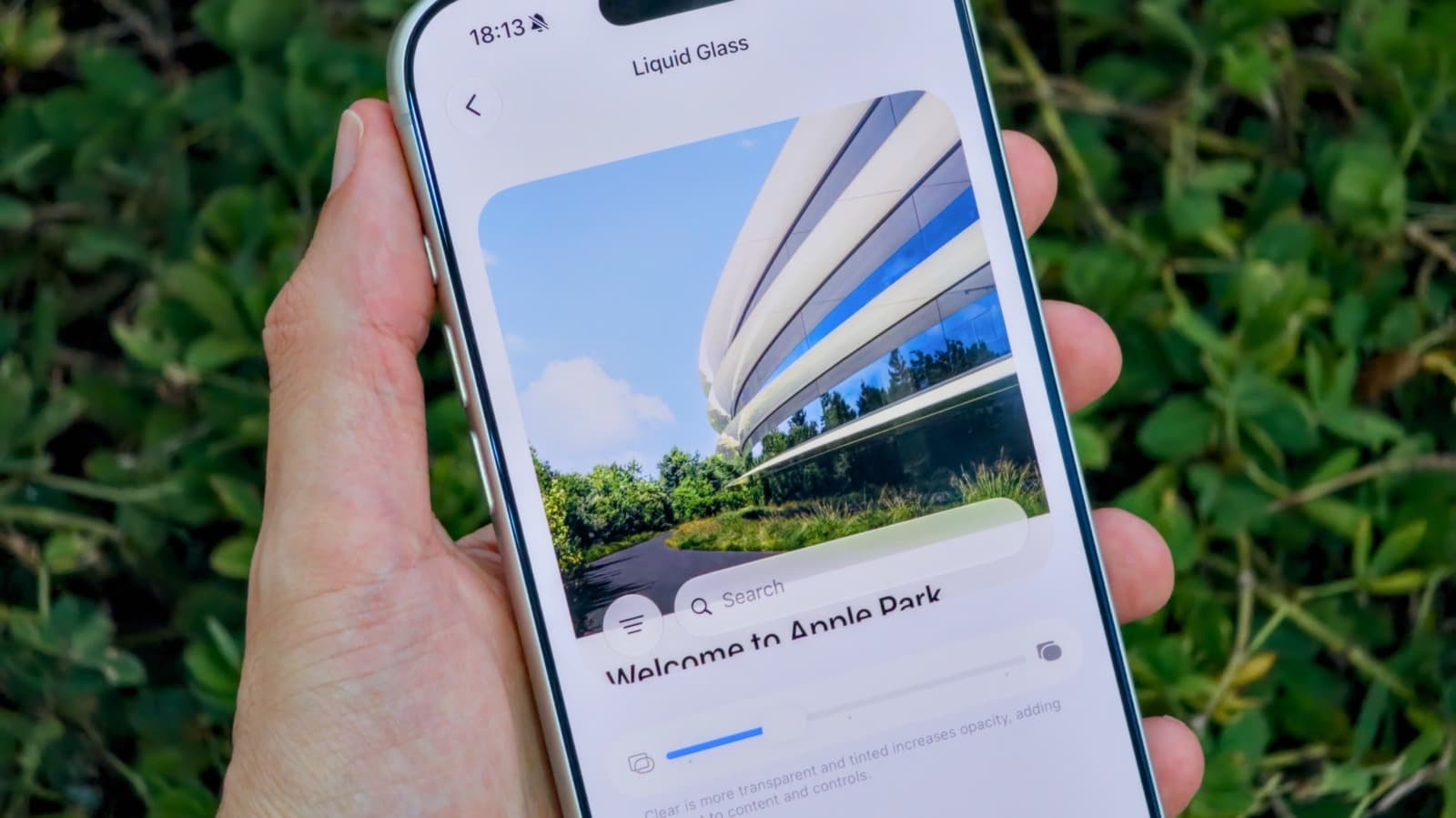 iOS 27 เพิ่มตัวเลือกปรับเอฟเฟกต์ Liquid Glass บน iPhone