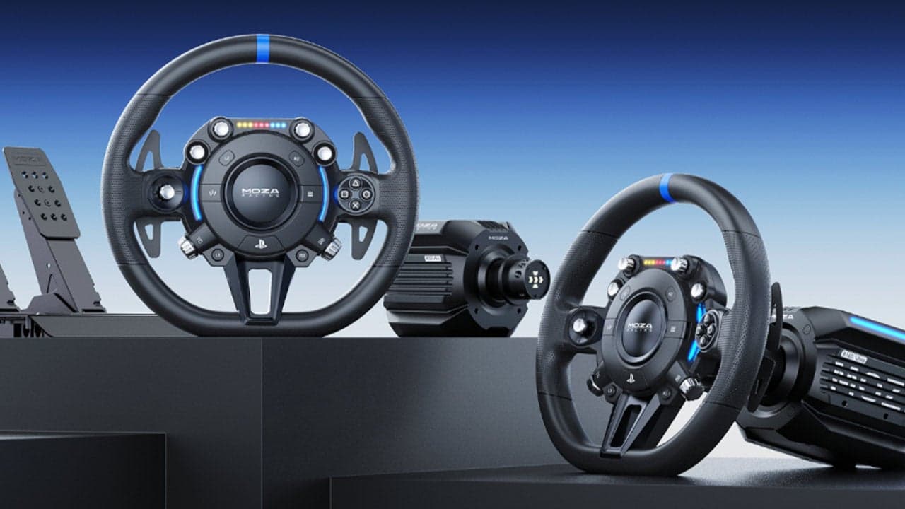 MOZA เตรียมเผยพวงมาลัยแข่งลิขสิทธิ์ PlayStation ครั้งแรกที่ TGS 2026