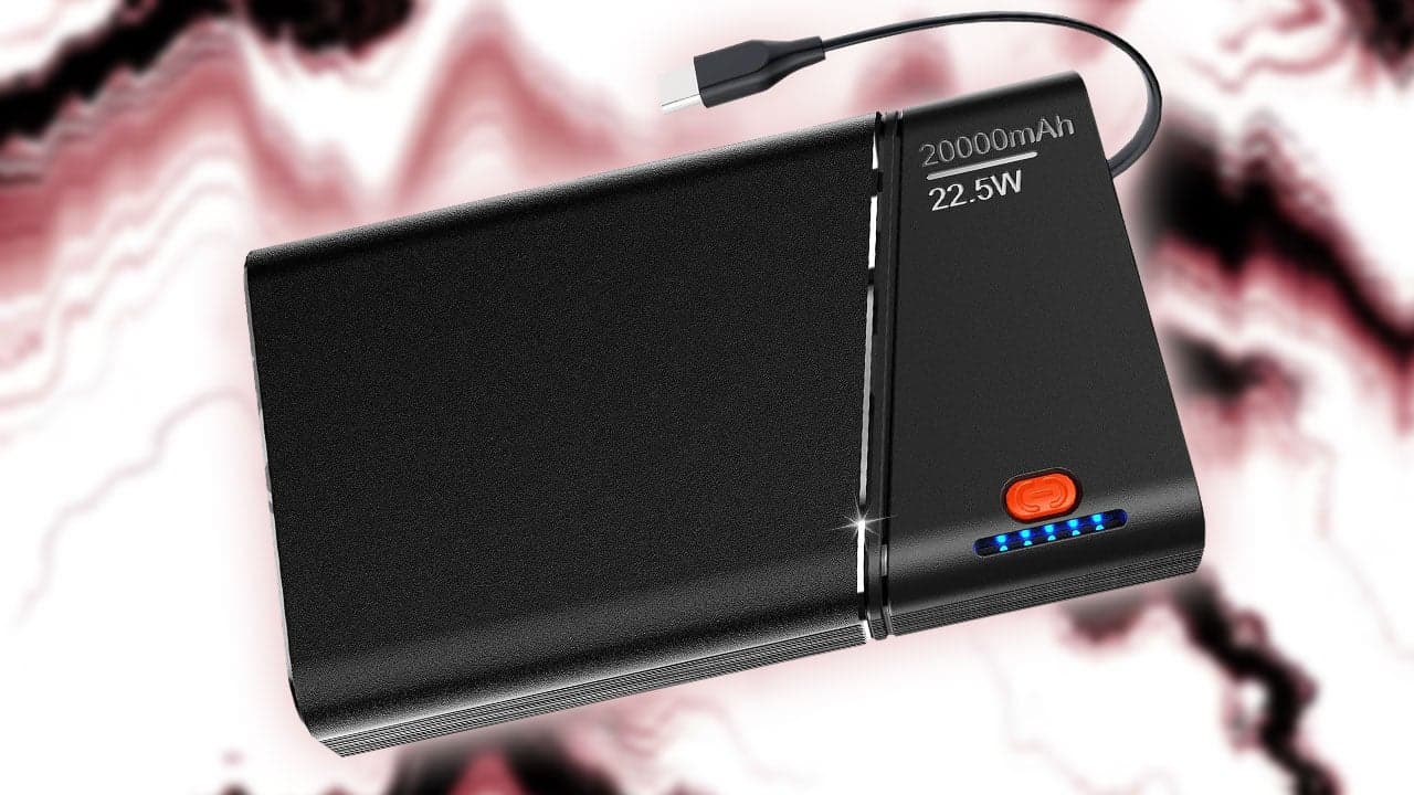 พาวเวอร์แบงก์ 20,000mAh ราคาพิเศษ ช่วยเล่น Nintendo Switch 2 ได้นานขึ้น