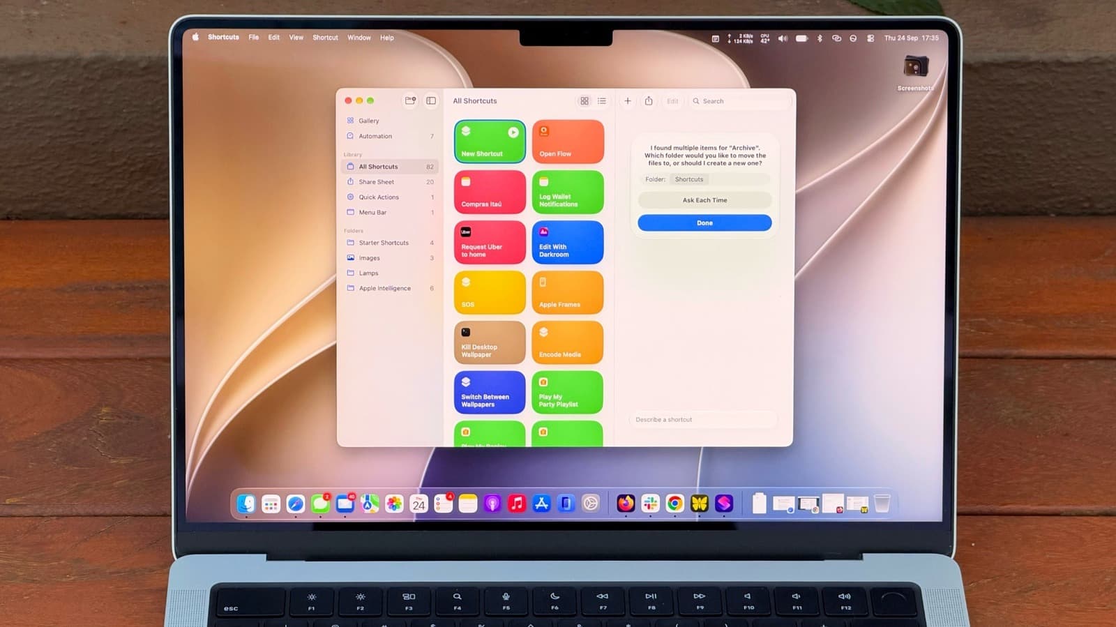 เริ่มใช้งาน Shortcuts บน MacBook อย่างไรให้ช่วยทำงานอัตโนมัติ