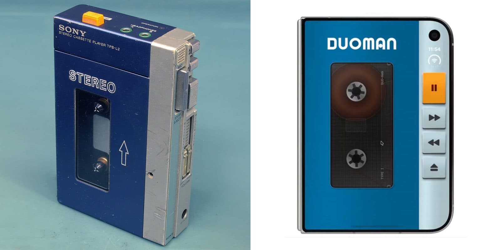 Duo-Man เปลี่ยน iPhone Duo ให้เป็นวอล์กแมนยุค 80