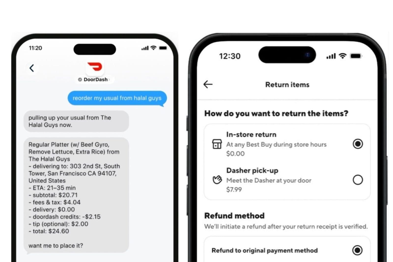 DoorDash เตรียมให้สั่งอาหารผ่านข้อความ พร้อมขยายบริการโดรนและคืนสินค้าทั่วสหรัฐ