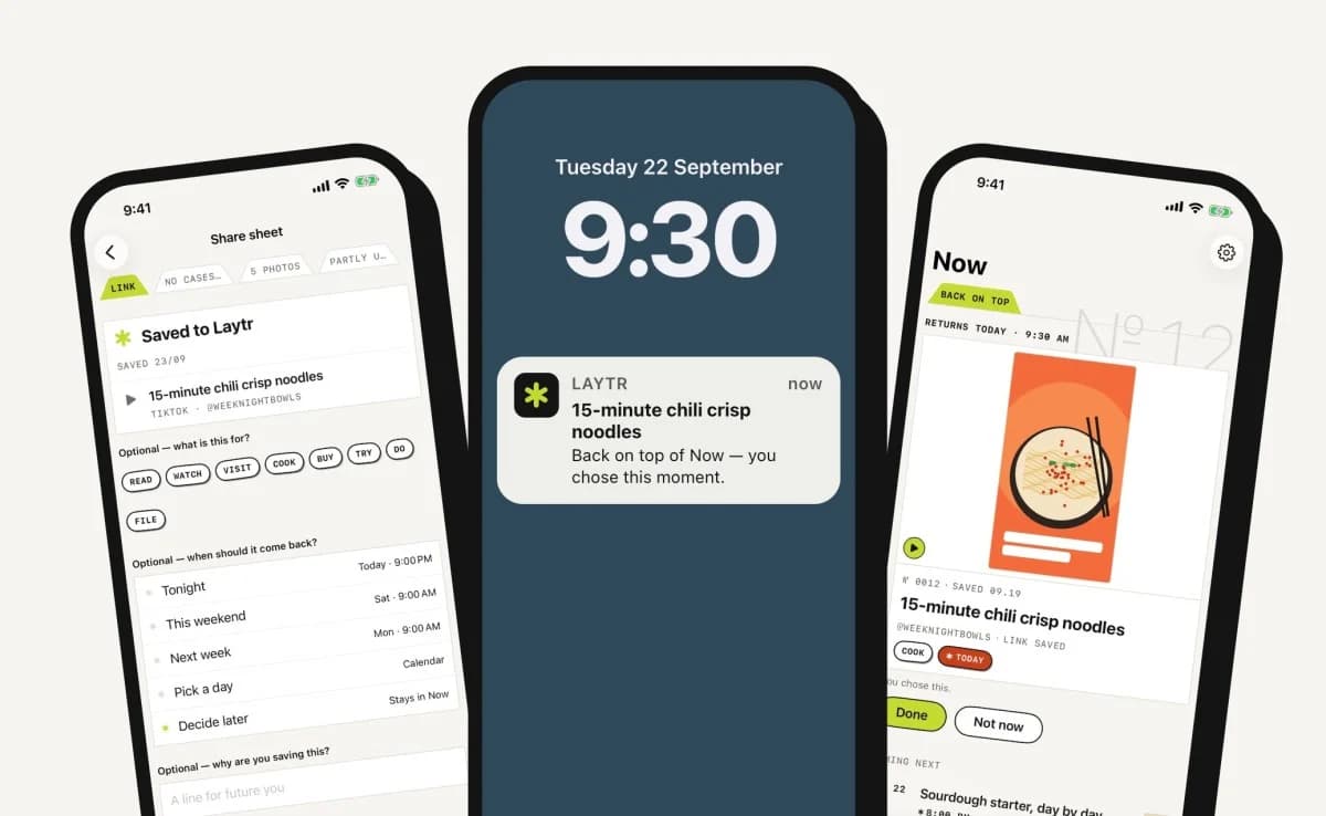 Laytr เปิดแอปบันทึกทุกอย่างจากเว็บไว้ดูภายหลัง ซิงก์ได้ในอุปกรณ์ Apple