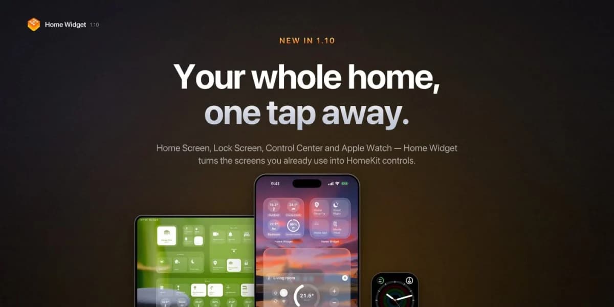 Home Widget 1.10 ช่วยดู HomeKit Camera ทุกตัวได้เร็วขึ้นจากหน้าเดียว