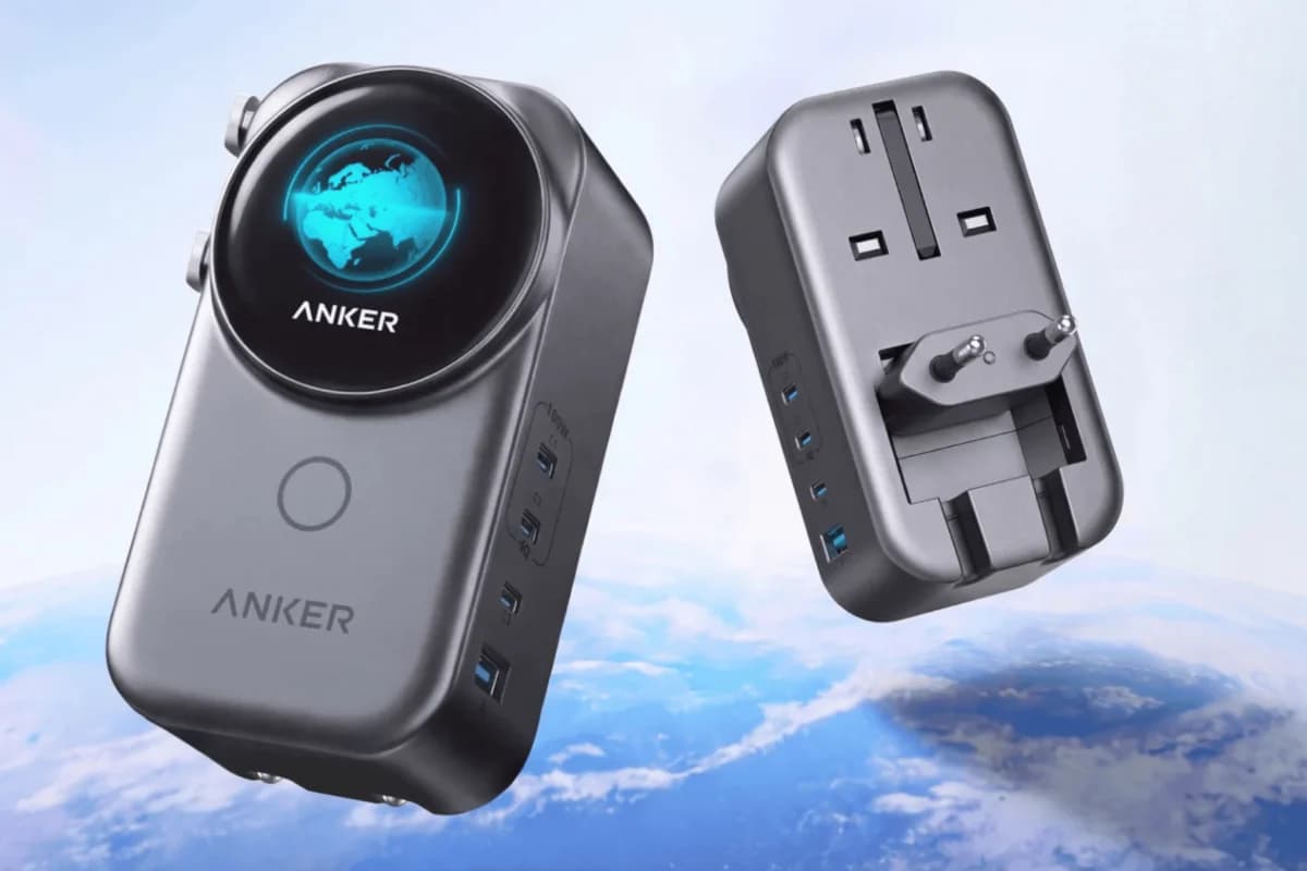 Anker อะแดปเตอร์เดินทาง 100W ลดราคาเหลือ 64 ดอลลาร์ ชูชาร์จได้หลายพอร์ตใช้เที่ยวต่างประเทศ