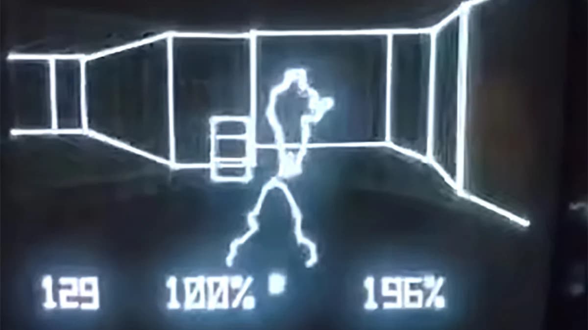 Doom ถูกพอร์ตลง Vectrex ให้กลายเป็นภาพเวกเตอร์สไตล์ Tron