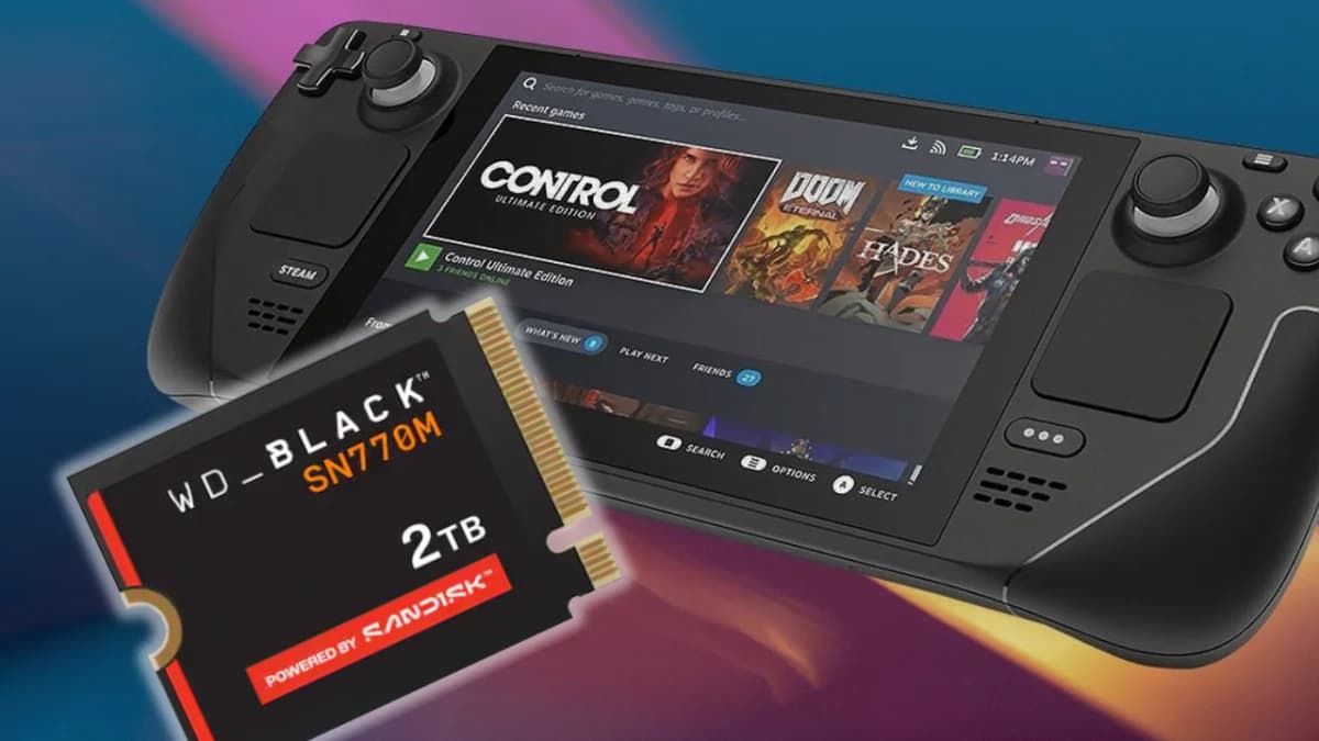 SSD 2TB สำหรับ Steam Deck และ ROG Ally ลดแรงกว่า 50% เหลือ $259.99