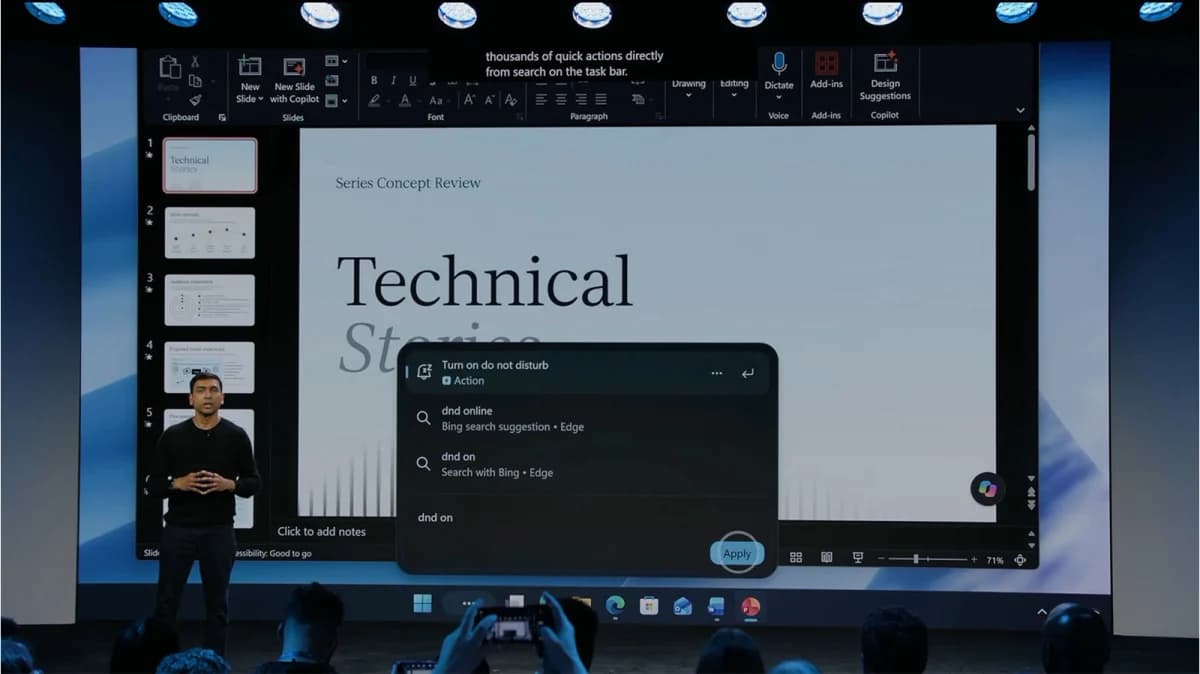 Microsoft อาจแก้ปัญหา Windows Search ด้วยการเปลี่ยนเป็นแชตบอต