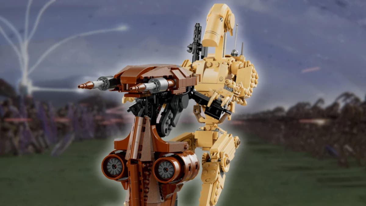 LEGO Star Wars Battle Droid with STAP ลด 40% เหลือ 83.99 ดอลลาร์ใน Amazon