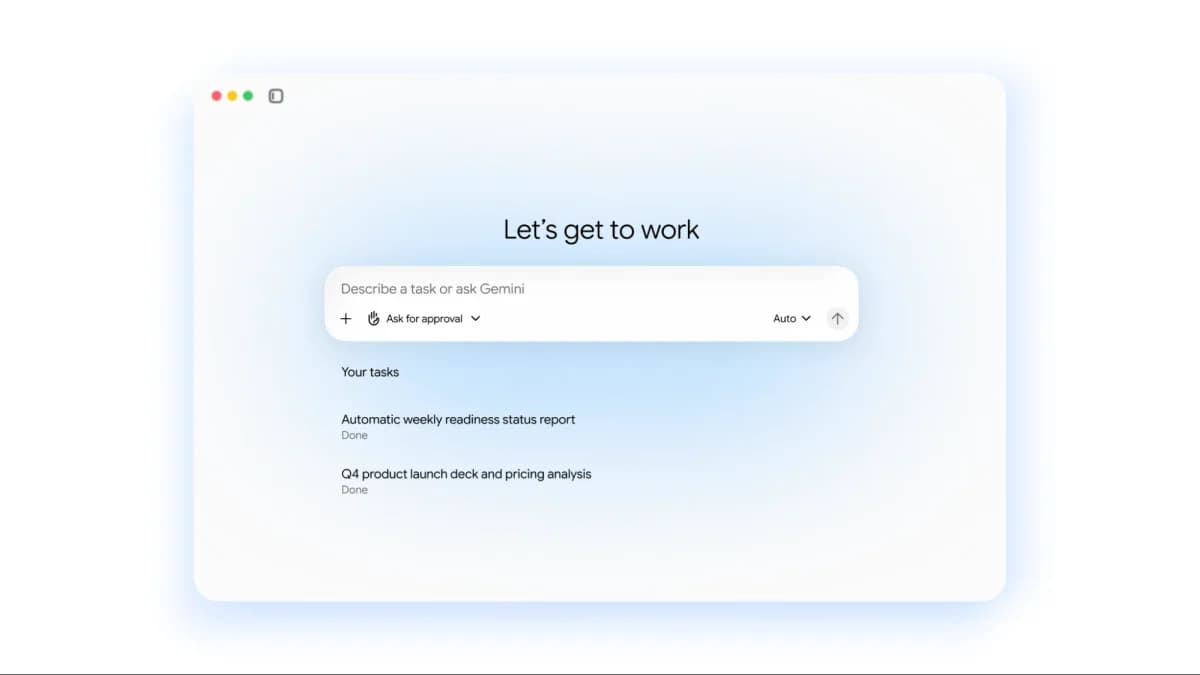 Google เปิดตัว Gemini Agent สำหรับงานองค์กร ใช้ได้ข้ามแอปและอุปกรณ์