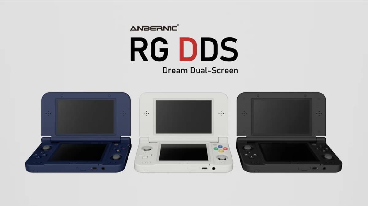 Anbernic เตรียมเครื่องเล่นพกพาจอคู่รุ่นใหม่ สัดส่วนจอเหมาะกับเกม 3DS