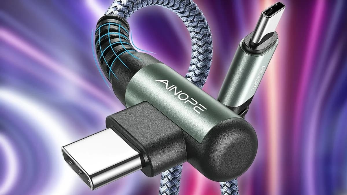 Amazon ลดชุดสาย USB-C มุมฉาก 2 เส้น เหลือไม่ถึง 5 ดอลลาร์