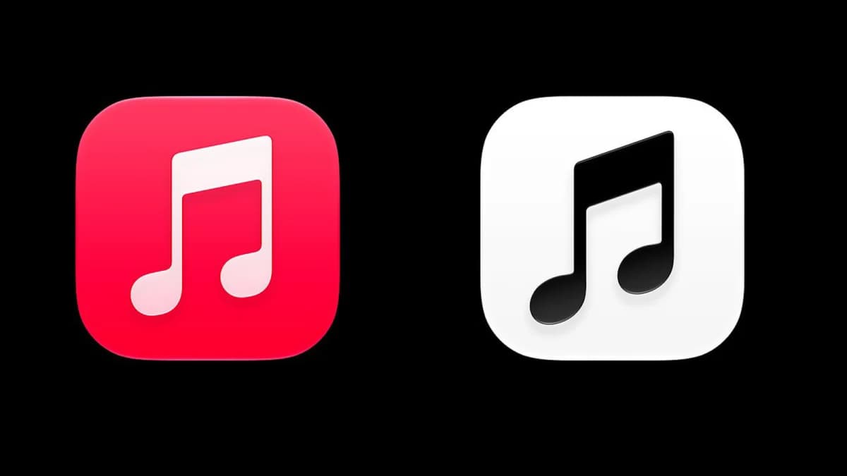 โลโก้ Apple Music โฉมขาวดำใหม่ถูกวิจารณ์หนัก