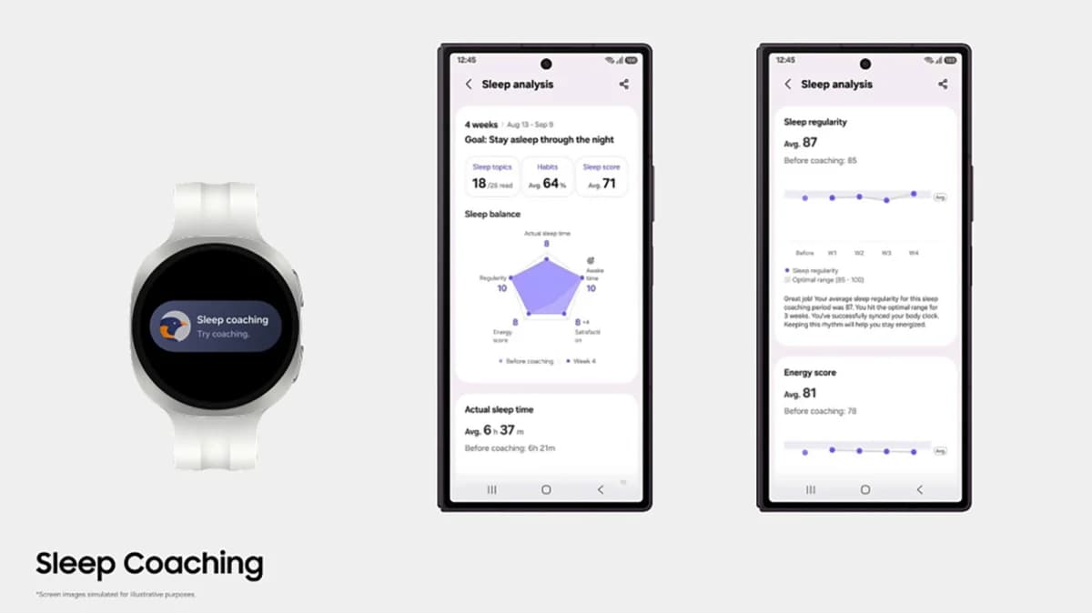 Samsung Health ลดเงื่อนไขการใช้งาน Sleep Coaching เหลือเก็บข้อมูลแค่ 3 วัน