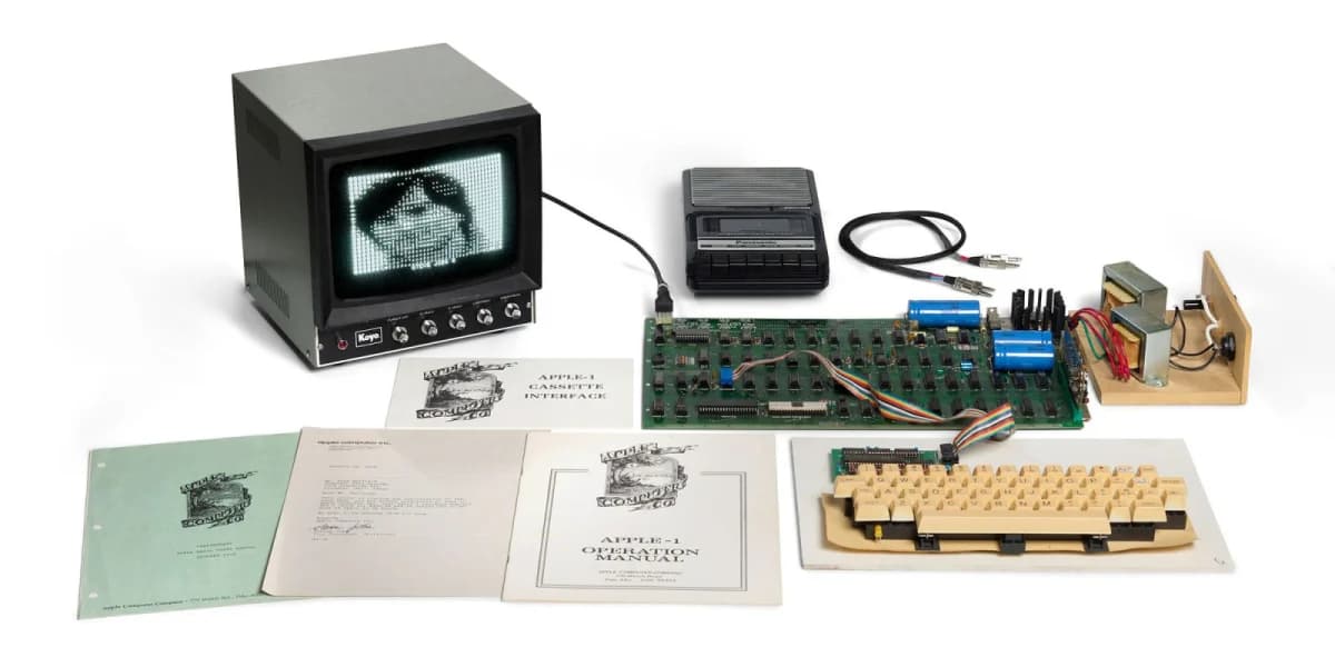 Apple-1 ทุบสถิติประมูลใหม่ที่ 1.15 ล้านดอลลาร์ หลังเจ้าของเดิมไม่ทำตามคำแนะนำอัปเกรด