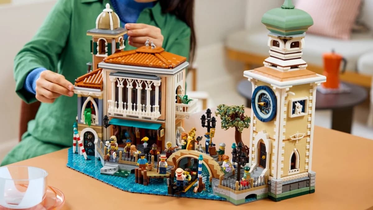 LEGO Icons เปิดตัวชุดย่านเวนิสสุดละเอียด 5,682 ชิ้น วางขายพฤศจิกายนนี้