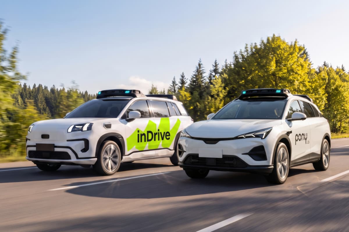 inDrive จับมือ Pony.ai และ Nvidia วางแผนทดสอบโรโบแท็กซี่ในคาซัคสถานปี 2027
