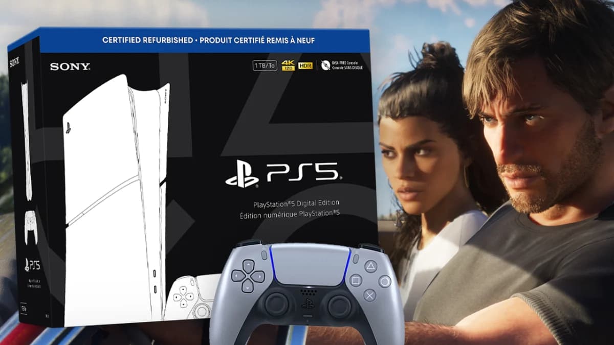 PlayStation ลดราคา PS5 รีเฟอร์บพร้อมจอย ก่อน GTA 6 และแบล็กฟรายเดย์