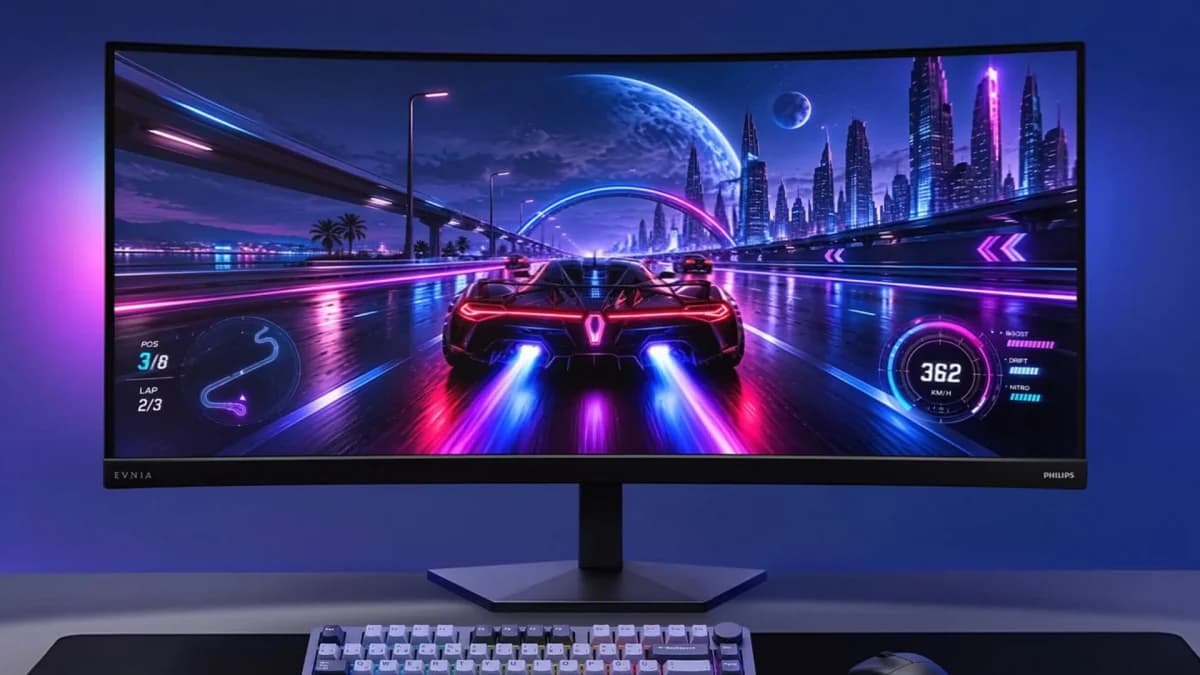 Philips เปิดตัวจอเกมมิงอัลตราไวด์ 36 นิ้ว 260Hz รุ่นแรกของโลก